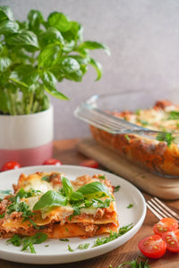 Photo by Karolina Kołodziejczak - Baked homemade lasagna for quick weeknight meals when you have time to prepare ahead